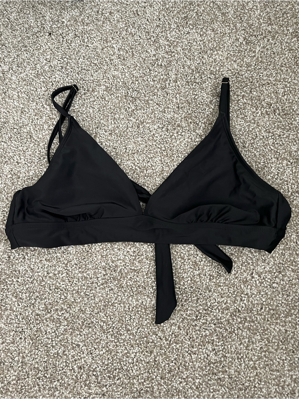No Boundaries Black Swim Bra Bikini Swimwear